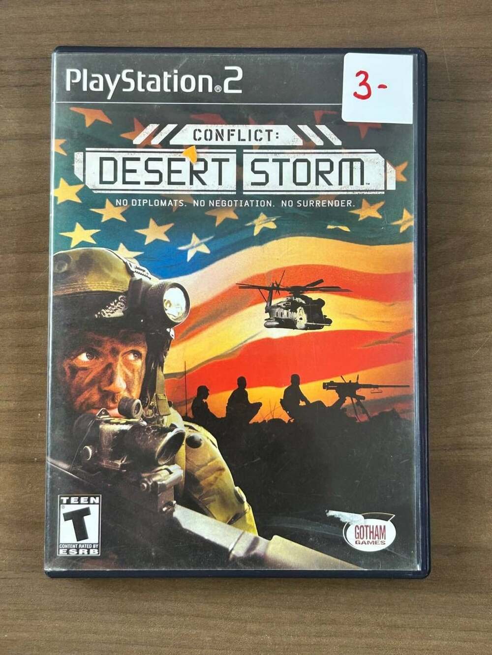 Conflict Desert Storm PS2 PlayStation 2 Complete CIB w/ Manual NTSC-U/C